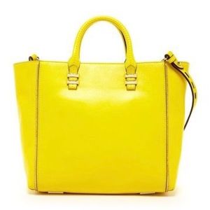 NWT Rebecca Minkoff Yellow Mini Perry Tote